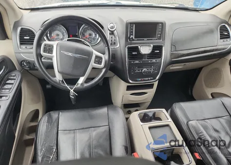 2014 Chrysler Town & Country Touring из США, поврежденный, VIN 2C4RC1BG2ER242753